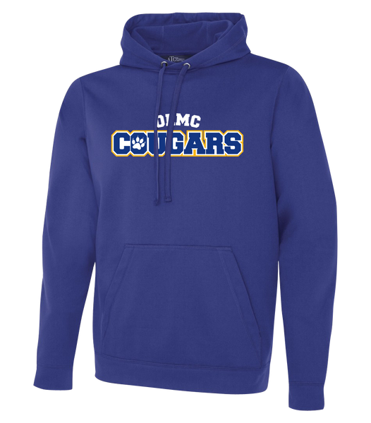 Cougars Staff Adult Dri-Fit Hoodie With Embroidered Logo