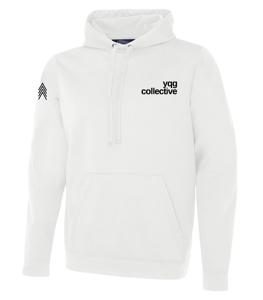 YQG Collective Adult Dri-Fit Hoodie With Printed Logo