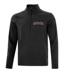 Spartans Staff Adult Vintage 1/2 Zip Sweatshirt with Embroidered Logo