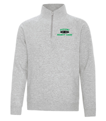ADULT Suzuki EST 2010 Staff Vintage 1/4 Zip Sweatshirt with *Embroidered* Logo