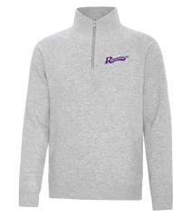 Roseville Ravens Staff Adult Vintage 1/4 Zip Sweatshirt with Embroidered Logo