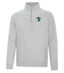 Talbot Trail Staff Adult Vintage 1/4 Zip Sweatshirt with Embroidered Logo