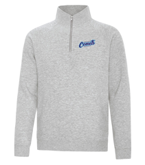 Comets Adult Vintage 1/4 Zip Sweatshirt with Embroidered Logo