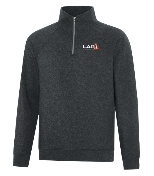 LAD Adult Vintage 1/4 Zip Sweatshirt with Embroidered Logo