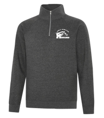 John A. McWilliam Staff Adult Vintage 1/4 Zip Sweatshirt with Embroidered Logo