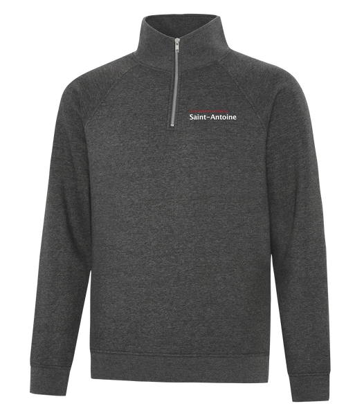 Saint-Antoine Staff Adult Vintage 1/4 Zip Sweatshirt with Embroidered Logo