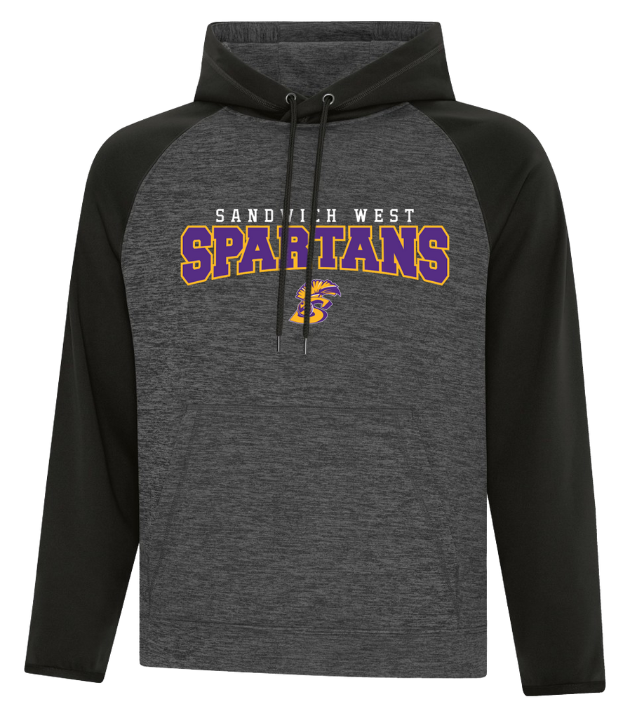Spartans Staff Adult Dri-Fit Hoodie With Embroidered logo