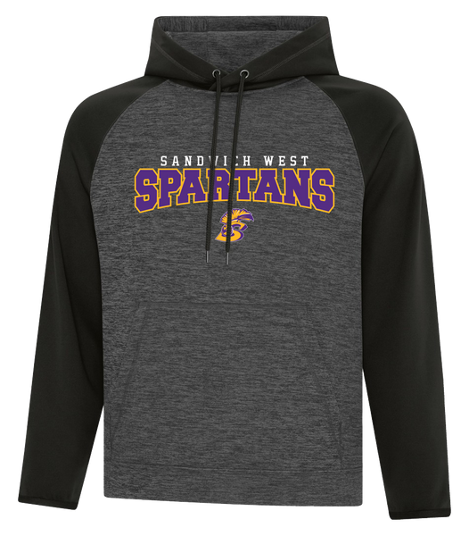 Spartans Staff Adult Dri-Fit Hoodie With Embroidered logo