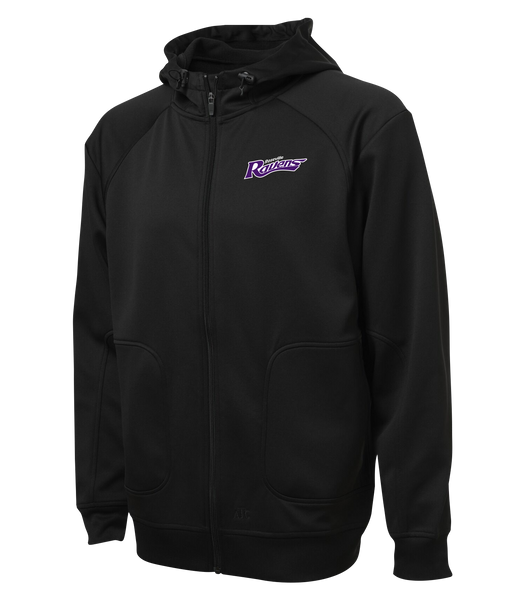 Roseville Ravens Staff Adult Hooded Yoga jacket with Embroidered Logo