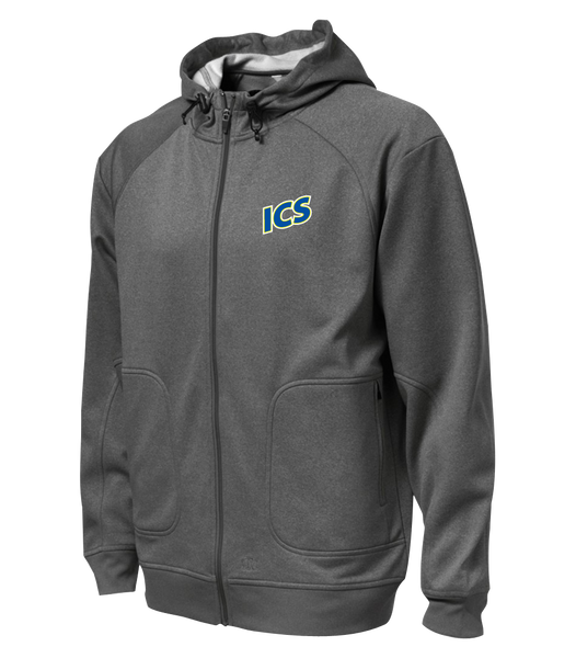 Impact Staff Adult Hooded Yoga jacket with Embroidered Logo