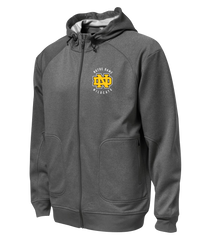 Wildcats Staff Adult Hooded Yoga jacket with Embroidered Logo