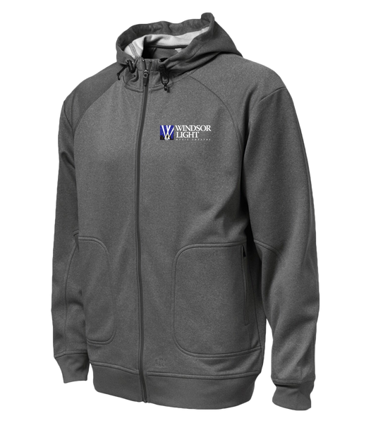 Windsor Light Music Theatre Adult Hooded Yoga jacket with Embroidered Logo