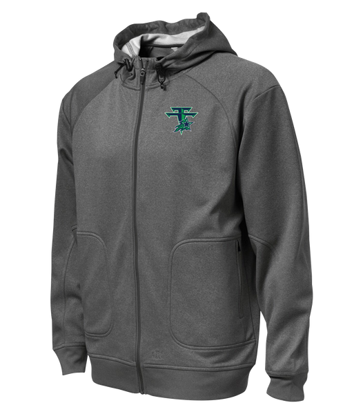 Talbot Trail Adult Hooded Yoga jacket with Embroidered Logo