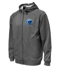 Coronation Cougars Staff Adult Hooded Yoga jacket with Embroidered Logo