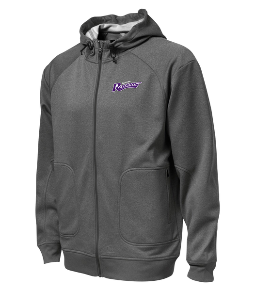 Roseville Ravens Staff Adult Hooded Yoga jacket with Embroidered Logo
