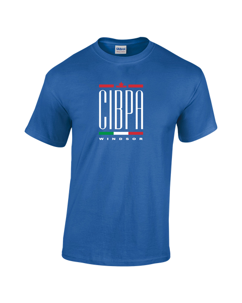 CIBPA Windsor Youth Soft Touch Short Sleeve with Printed Logo