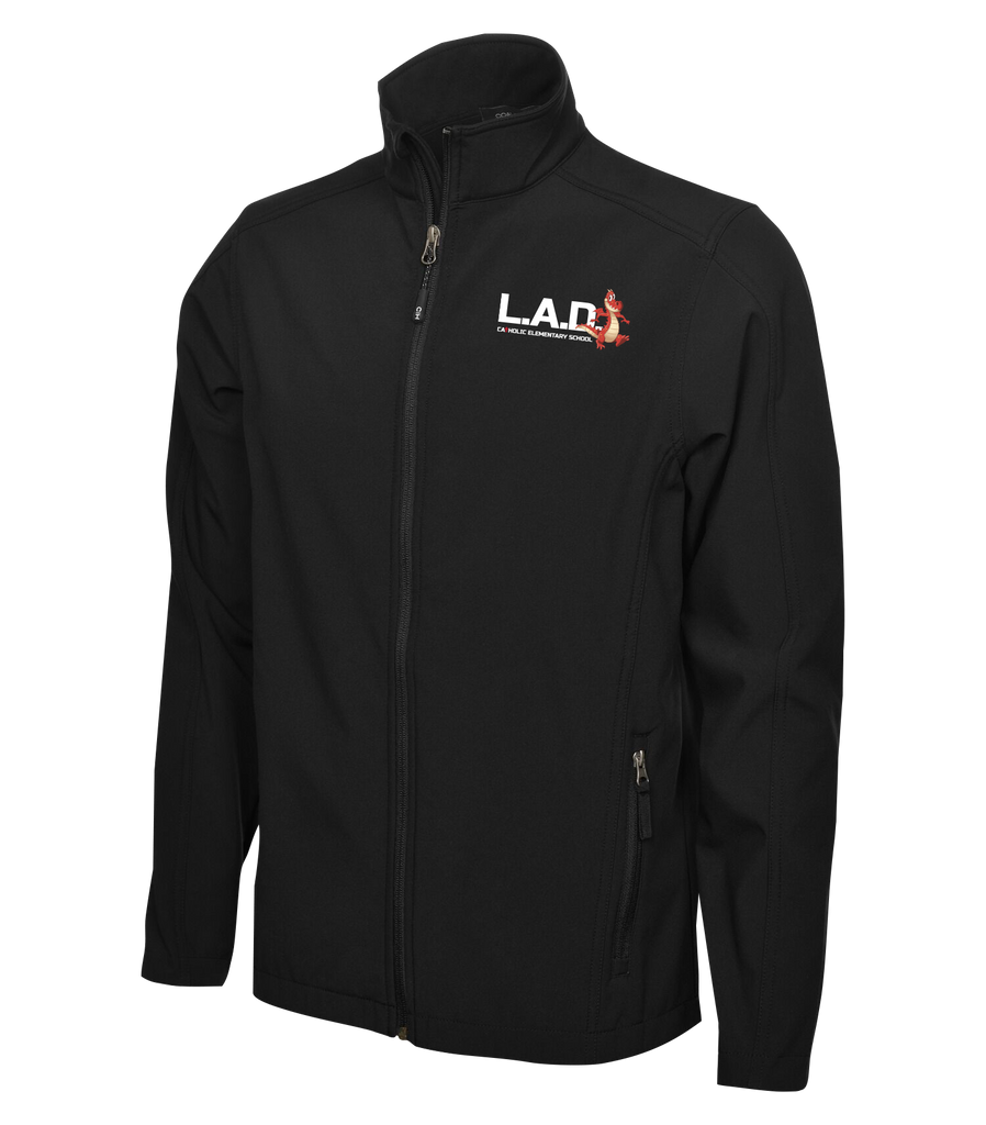LAD Everyday Water Repellent Soft Shell Jacket with Embroidered Logo