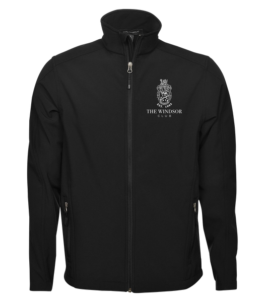 The Windsor Club Ladies Everyday Soft Shell Jacket with Embroidered Logo