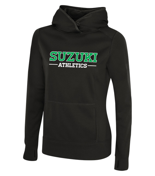 LADIES Suzuki Athletics Dri-Fit Hoodie With *Embroidered* Logo