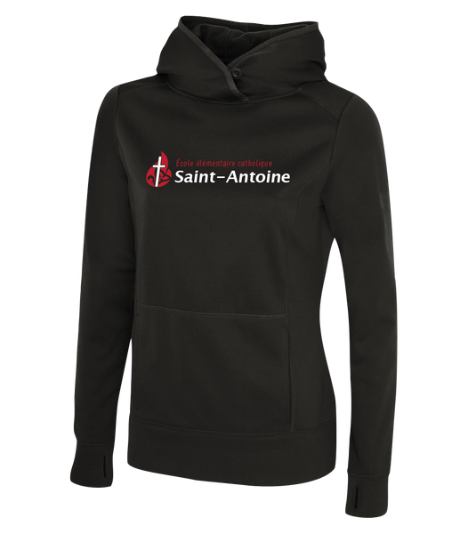 Saint-Antoine Staff Ladies Dri-Fit Sweatshirt with Embroidered Applique