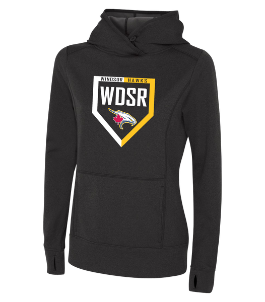 WDSR Ladies Dri-Fit Hoodie With Printed Logo