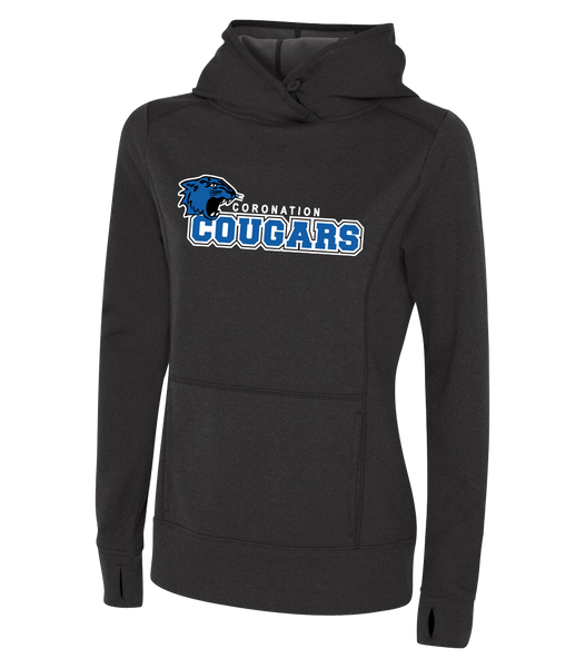 Coronation Cougars Staff Ladies Dri-Fit Sweatshirt with Embroidered Applique