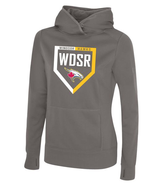 WDSR Ladies Dri-Fit Hoodie With Printed Logo