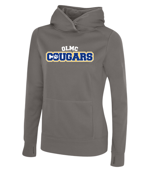 OLMC Cougars Ladies Dri-Fit Hoodie With Printed Logo