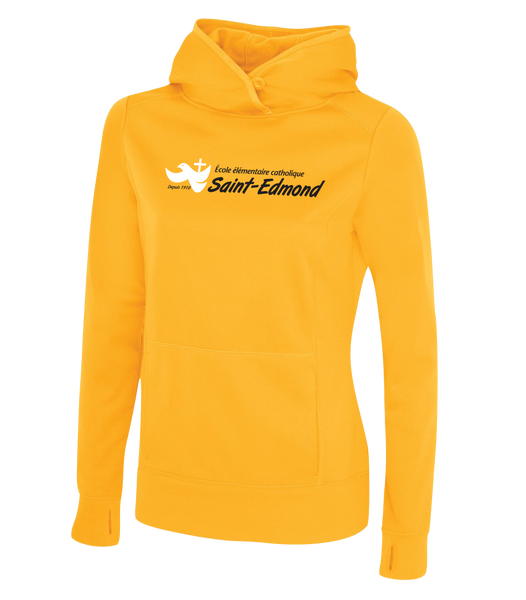 Saint-Edmond Ladies Dri-Fit Sweatshirt with Printed Logo