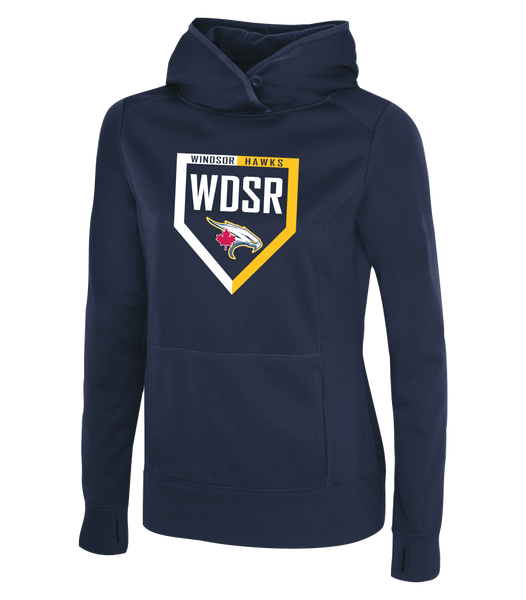 WDSR Ladies Dri-Fit Hoodie With Printed Logo