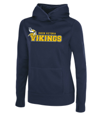 Queen Victoria Staff Ladies Dri-Fit Hoodie With Embroidered logo