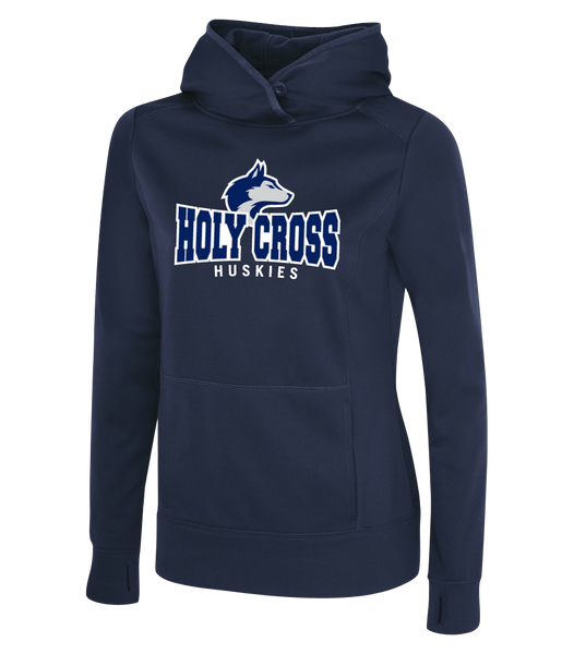 Huskies Ladies Dri-Fit Hoodie With Embroidered logo