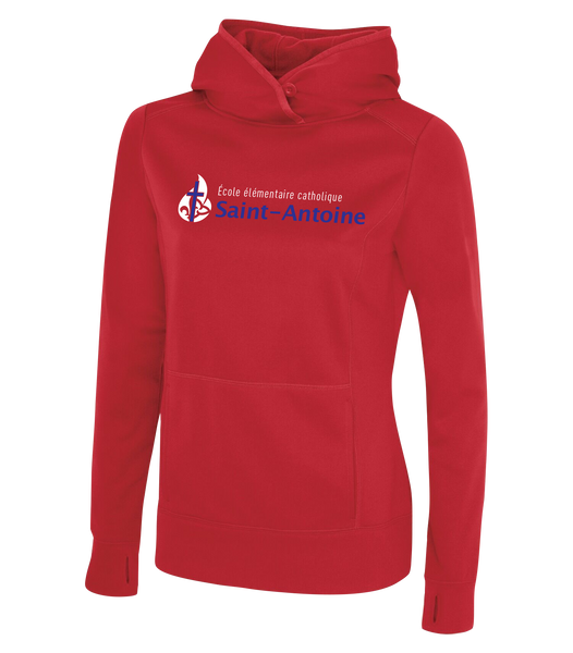 Saint-Antoine Staff Ladies Dri-Fit Sweatshirt with Printed Logo