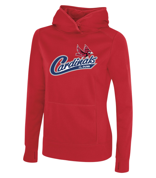 Cardinals Staff Ladies Dri-Fit Sweatshirt with Embroidered Applique