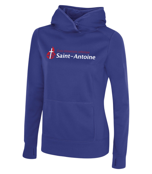 Saint-Antoine Staff Ladies Dri-Fit Sweatshirt with Embroidered Applique