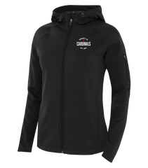 F.J. Brennan Alumni Ladies Hooded Yoga jacket with Embroidered Logo