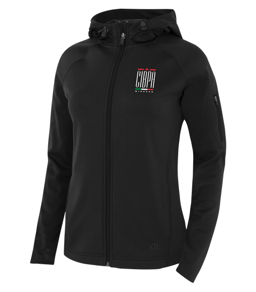 CIBPA Windsor Ladies Hooded Yoga jacket with Embroidered Logo