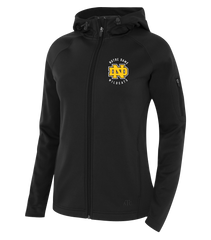 Wildcats Staff Hooded Yoga jacket with Embroidered Logo LADIES