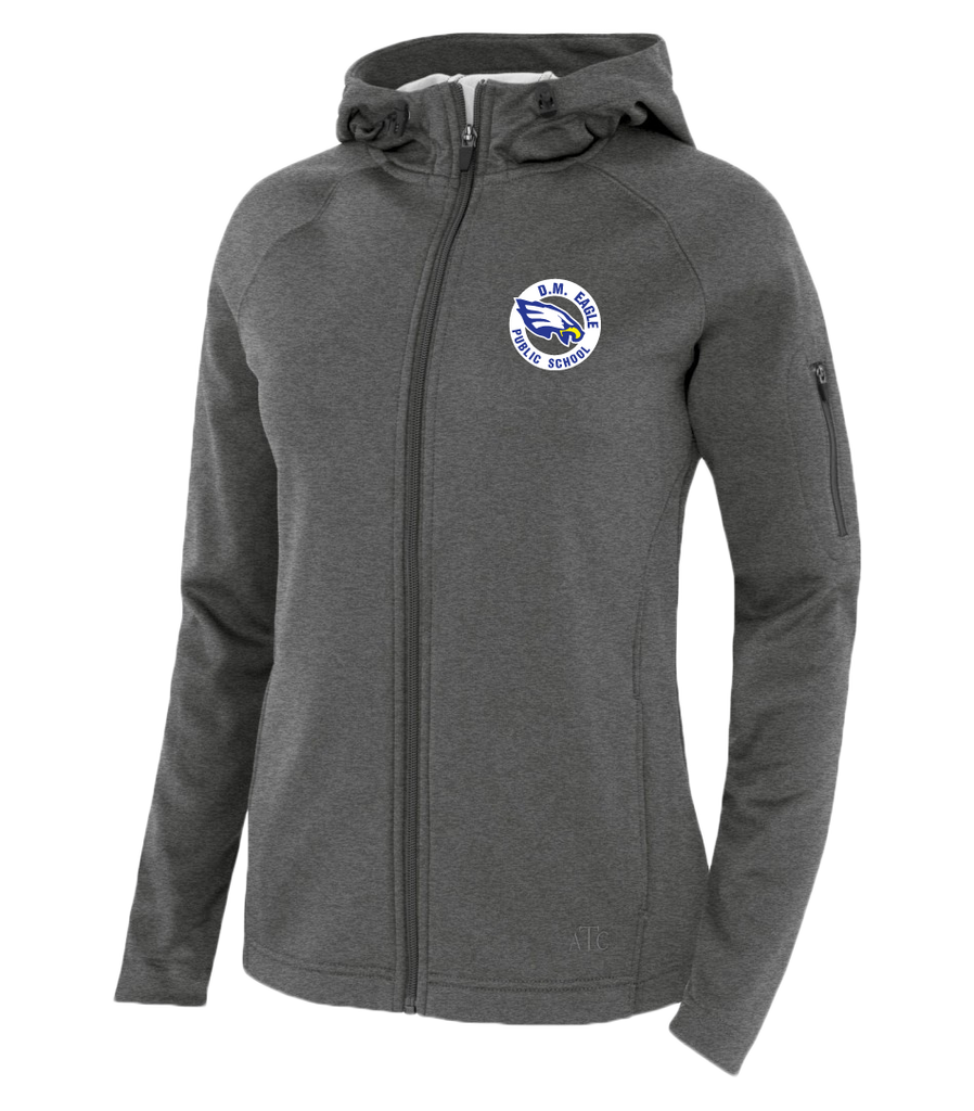 Eagles Staff Ladies Hooded Yoga jacket with Embroidered Logo