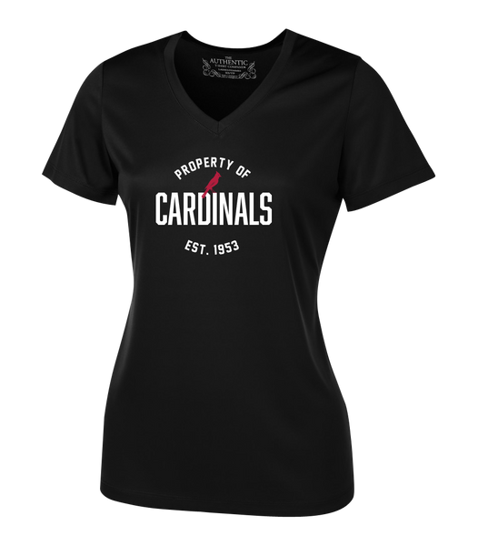 Cardinals Alumni Ladies Dri-Fit Short Sleeve