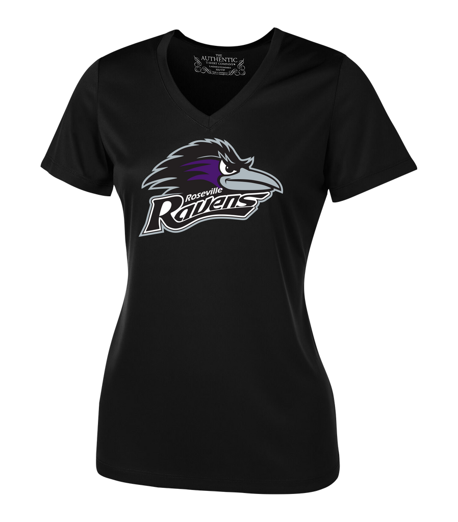 Roseville Ravens Staff Ladies Dri-Fit Short Sleeve