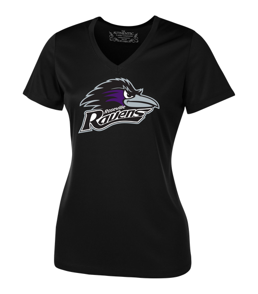 Roseville Ravens Staff Ladies Dri-Fit Short Sleeve