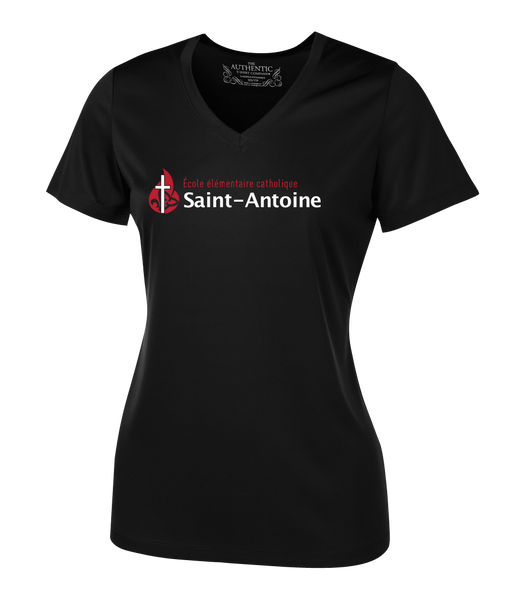 Saint-Antoine Staff Ladies 'Alternate Script' Dri-Fit Short Sleeve