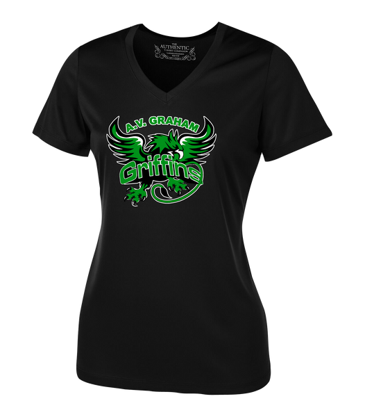 Griffins Staff Ladies Dri-Fit Tee