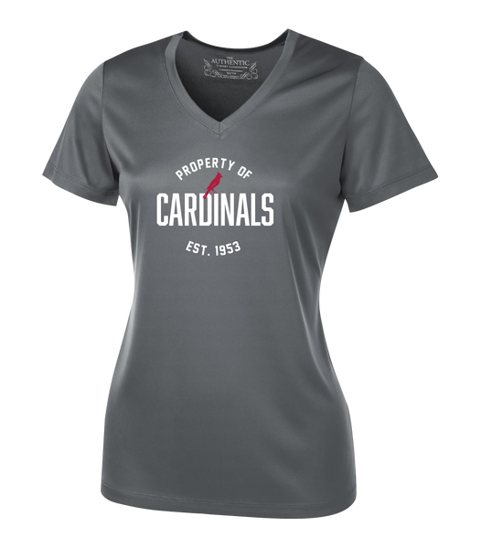 Cardinals Alumni Ladies Dri-Fit Short Sleeve