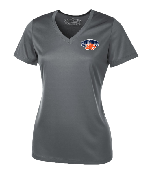 Sabres Staff Ladies 'Alternate Script' Dri-Fit Short Sleeve