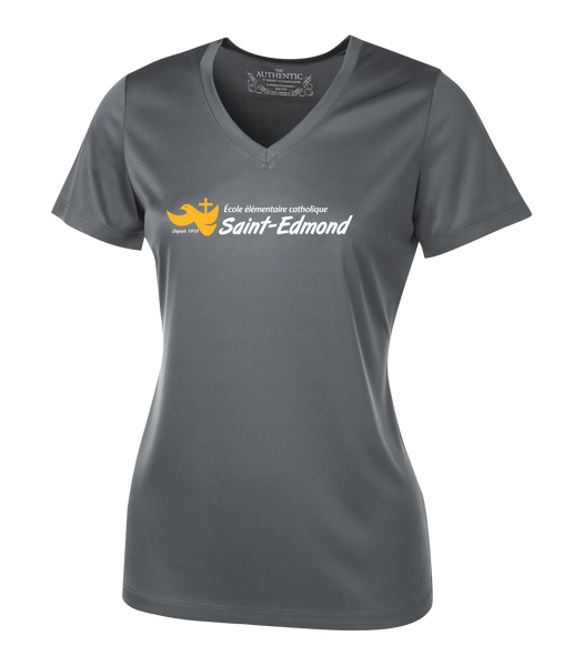 Saint-Edmond Ladies Dri-Fit Short Sleeve