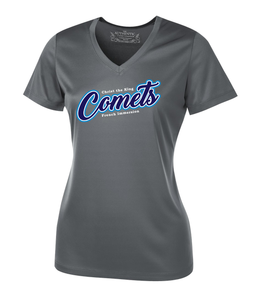 Comets Ladies Dri-Fit Short Sleeve
