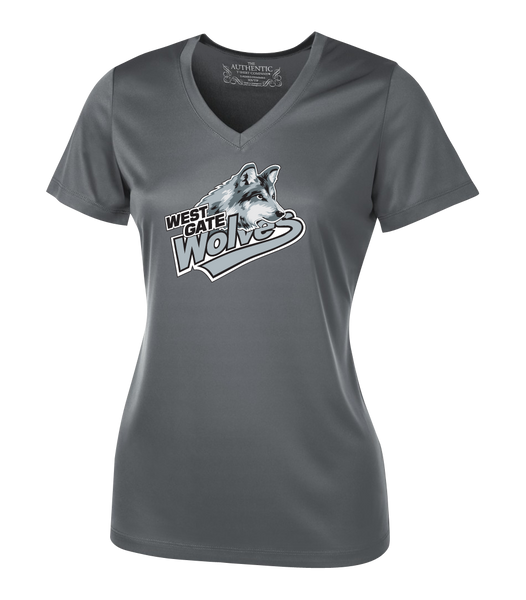 Wolves Staff Ladies 'Alternate Script' Dri-Fit Short Sleeve