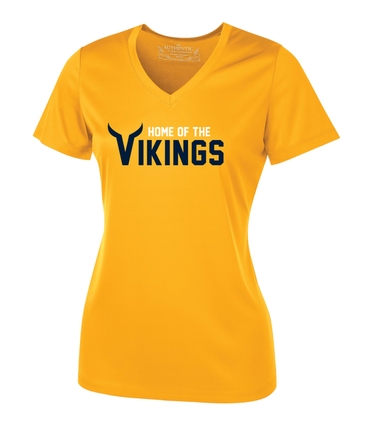 Vikings Staff Ladies 'Alternate Script' Dri-Fit Short Sleeve